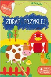 Zdrapywanki z raczka - zdrap i przyklej Przyroda