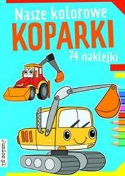 Nasze kolorowe koparki A4
