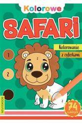 Safari. Kolorowanie z cyferkami