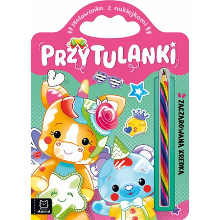 Przytulanki Zaczarowana kredka Malowanka, naklejki