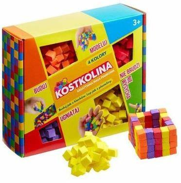 Kostkolina 4 kolory żółta