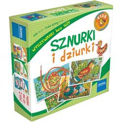 Klub przedszkolaka - Sznurki i dziurki Gra