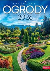 Kalendarz ścienny 2026 A4 Ogrody