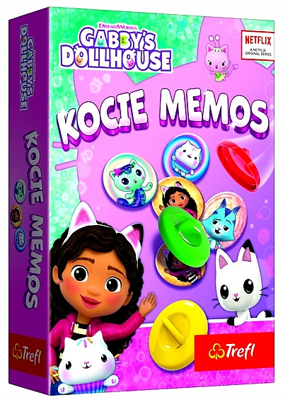Gra Kocie memos Koci domek Gabi