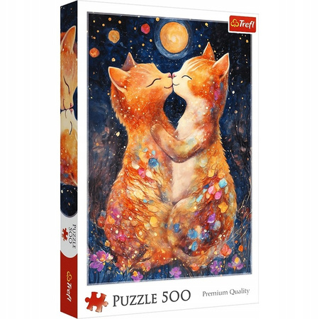 Puzzle 500 Pocałunek w świetle księżyca