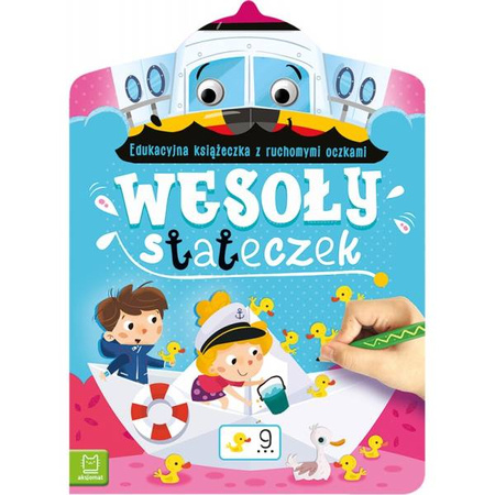 Wesoły stateczek książeczka z ruchomymi oczkami