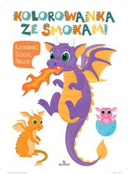 Kolorowanka ze smokami.