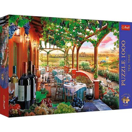 Puzzle 1000  Tea Time: Włoska Winnica