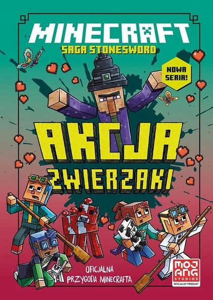 Minecraft. Akcja zwierzaki. Saga Stonesword. Tom 3