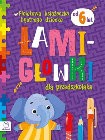 Fioletowa książeczka bystrego dziecka. 