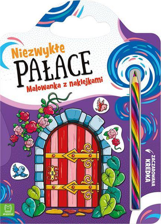Niezwykłe pałace Malowanka z naklejkami