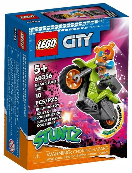 LEGO City Motocykl z niedźwiedziem