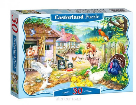 Puzzle 30 Farm / Zwierzęta na farmie