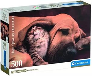 Puzzle 500 Compact Cuddles / Przytulanki