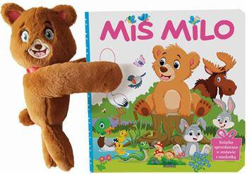 Książka z maskotką Miś MIlo