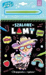 Szalone lamy. Zdrapywanka z rysikiem