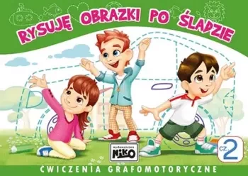 Rysuję obrazki po śladzie. Ćwiczenia część 2