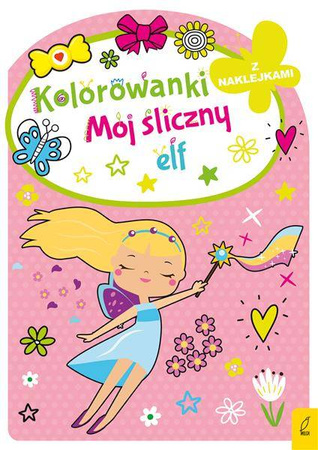 Kolorowanka z wykrojnikiem. Mój śliczny elf