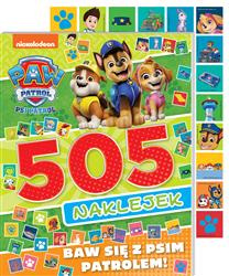 Psi Patrol. 505 naklejek. Baw się z Psim Patrolem