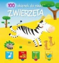 100 okienek Zwierzęta. Książeczka z okienkami