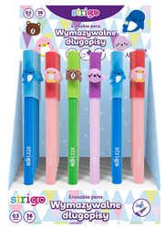 Długopis wymazywalny ścieralny Animals 1 szt.