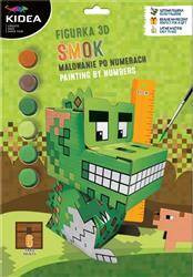 Figurka 3D malowanie po numerach Game Smok