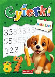 Cyferki z naklejkami