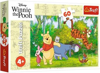 Trefl Puzzle 60 el Smaczny miodek Winnie the Pooh