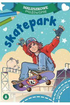 Maluszkowe malowanie. Skatepark