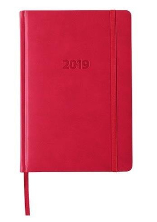 Kalendarz książkowy A5 dzienny LUX 2019 MIX KKA5DL