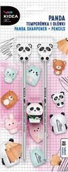 PANDA TEMPERÓWKA Z OŁÓWKAMI 3 SZT
