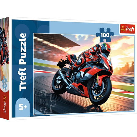 Puzzle 100 Szybki motocykl