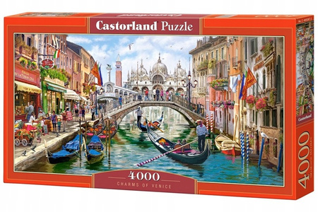 Puzzle 4000 elem. Charms of Venice