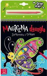 Magiczna dżungla. Zdrapywanka z rysikiem