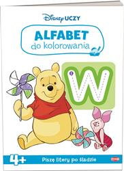 Disney uczy. Kubuś i przyjaciele. Alfabet do kolorowania