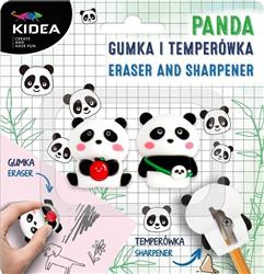 Panda gumka i temperówka Kidea