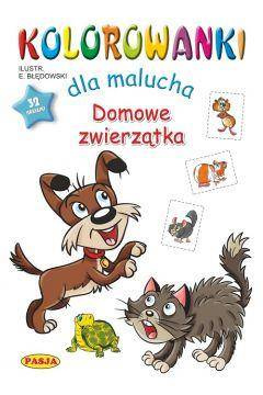 Domowe zwierzęta. Kolorowanki dla malucha