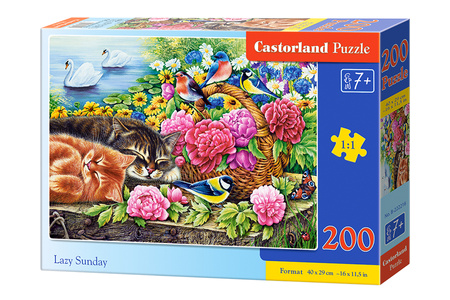 Puzzle 200 Lazy sunday / Leniwa niedziela