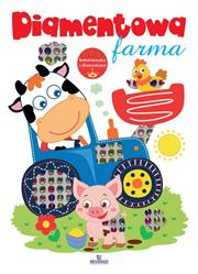 Kolorowanka z diamentami.Diamentowa farma