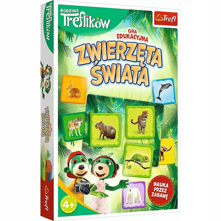Gra Zwierzęta świata Rodzina Treflików