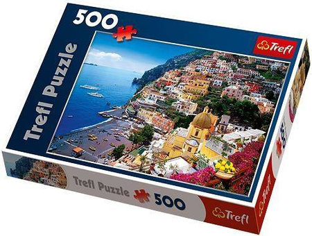 Puzzle 500 Positano, Wybrzeże Amalfickie, Włochy
