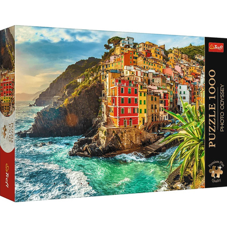 Puzzle 1000 Miasteczko Riomaggiore, Włochy