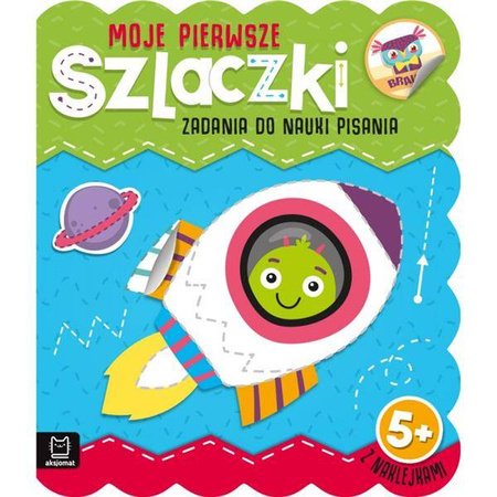 Moje pierwsze szlaczki.Zadania do nauki pisania 5+