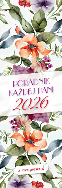 Kalendarz Poradnik każdej pani 2026 z magnesem KKP-M