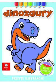 Gruba kreska. Dinozaury