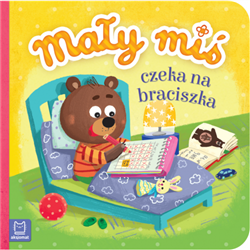 Mały miś czeka na braciszka - duży format Aksjomat