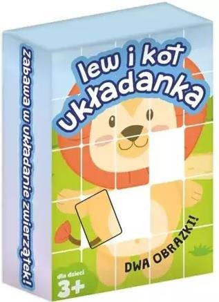 Lew i Kot układanka mini