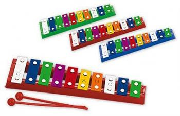 Cymbałki dzwonki 10-tonowe diatoniczne