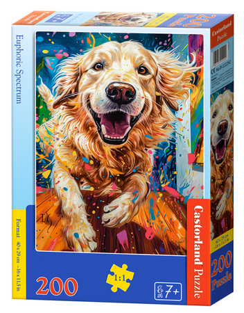 Puzzle 200 Euphoric Spectrum / Golden Retriver Euforia