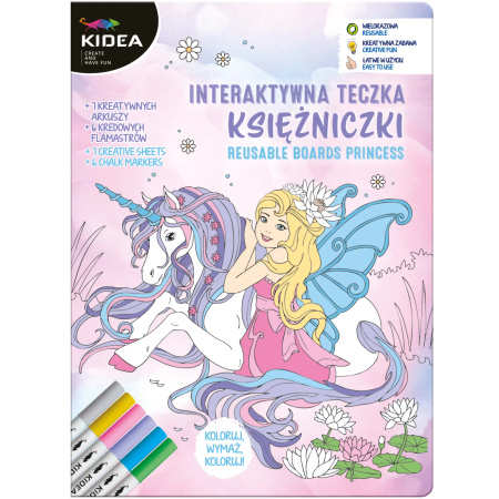 Interaktywna teczka księżniczki Kidea